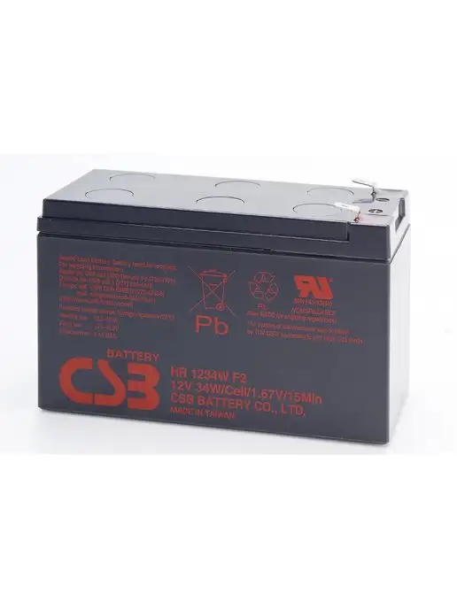 CSB Battery Аккумуляторная батарея CSB HR1234W F2