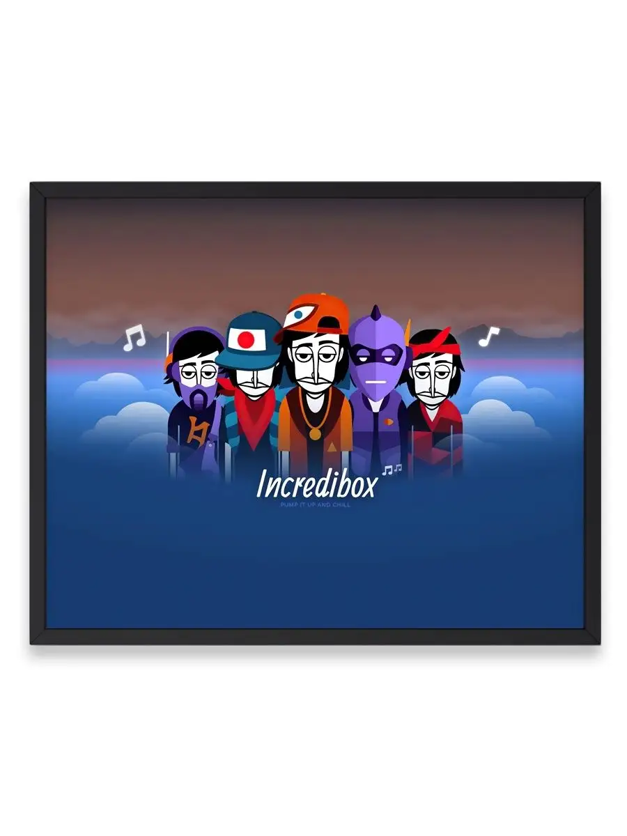 О! Мой Постер Постер в комнату, Incredibox, Инкредибокс 40x50