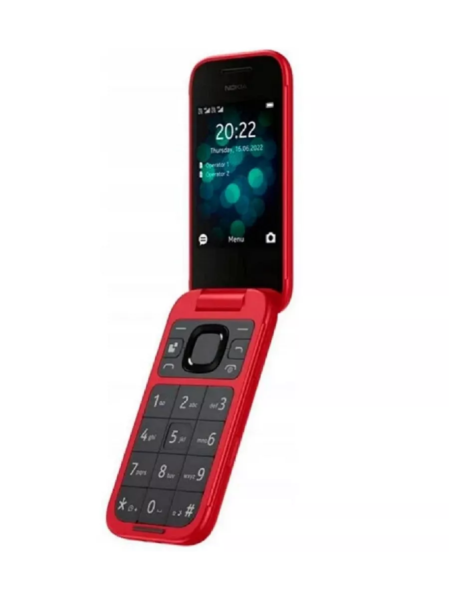 Кнопочный мобильный телефон Нокиа 2660 TA-1469 DS RED Nokia купить по цене  865 900 сум в интернет-магазине Wildberries в Узбекистане | 151660894