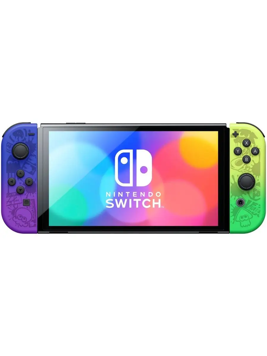 Игровая приставка Switch OLED 64GB Splatoon NINTENDO купить по цене 1  232,98 р. в интернет-магазине Wildberries в Беларуси | 151744661