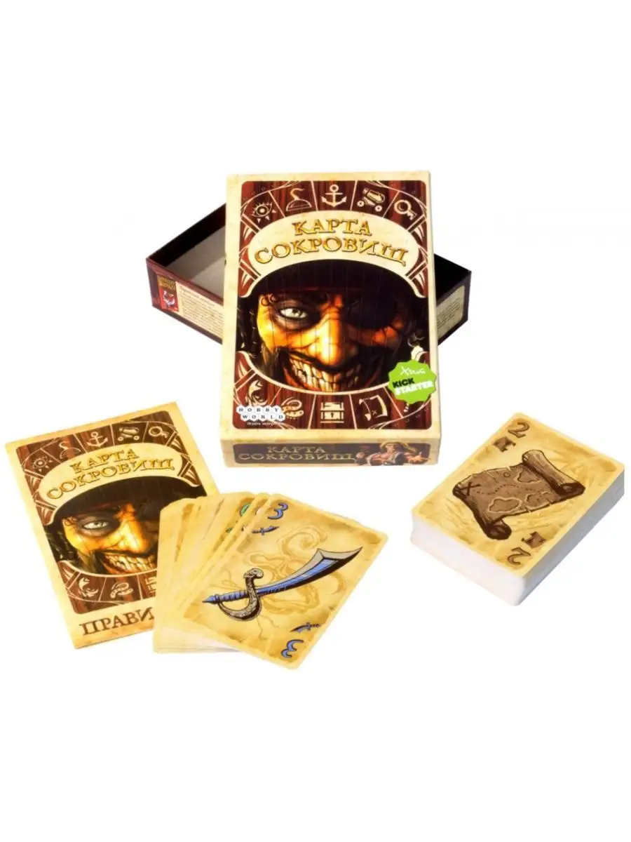 Hobby World Настольная игра Карта Сокровищ
