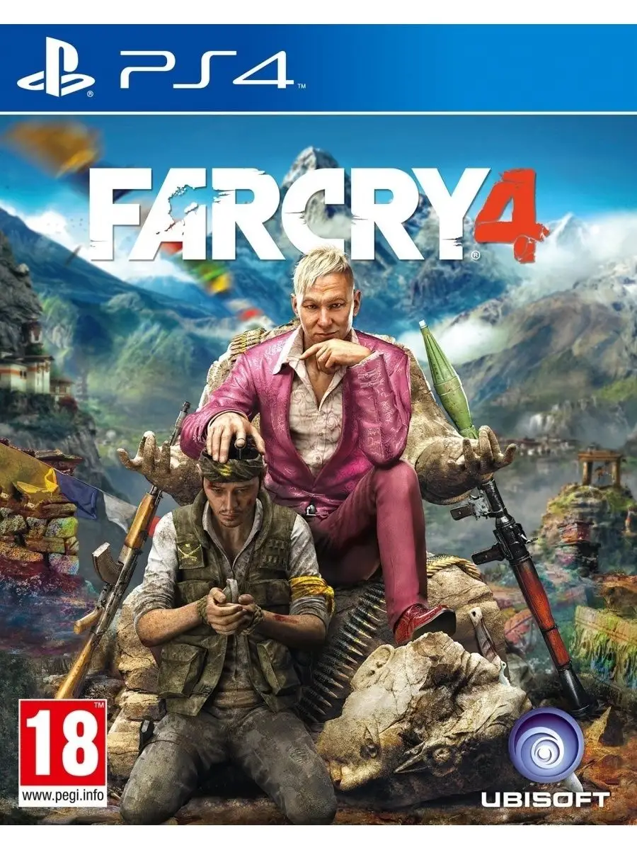 Диски игра Far Cry 4 для PS4 (английский)