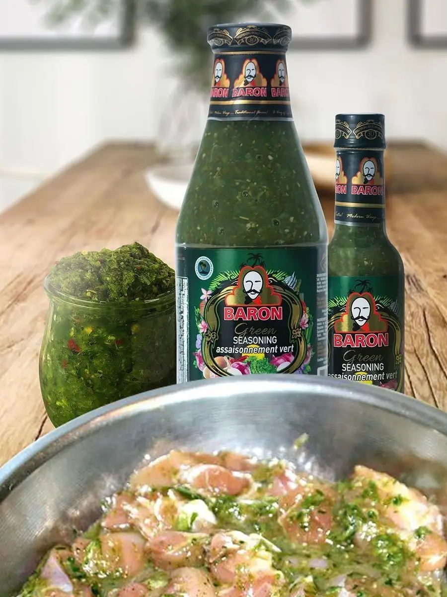 Зеленая приправа из специй Green Seasoning - идеальный Кариб Sauces купить  по цене 1 545 ₽ в интернет-магазине Wildberries | 152905948