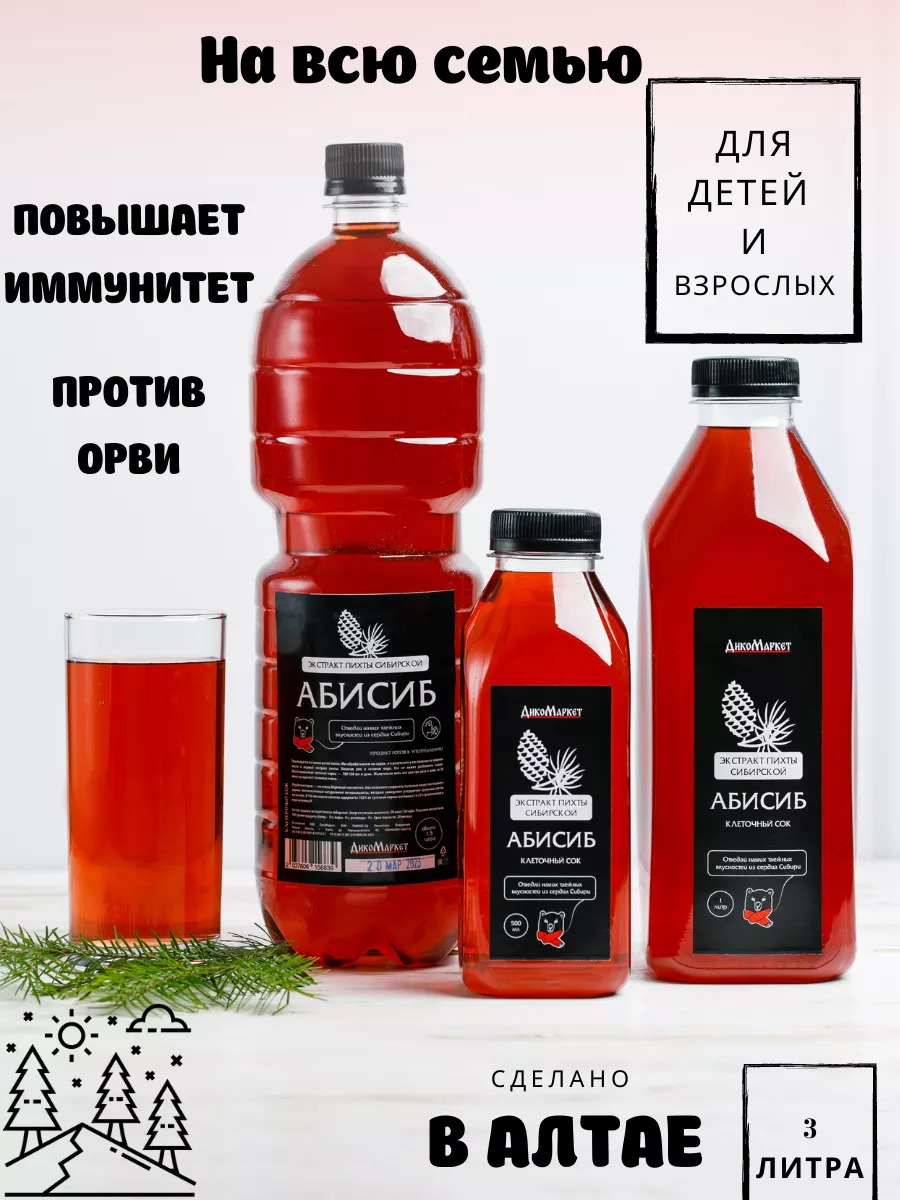 Экстракт пихты Абисиб купить по цене 624 ₽ в интернет-магазине Wildberries  | 153686891