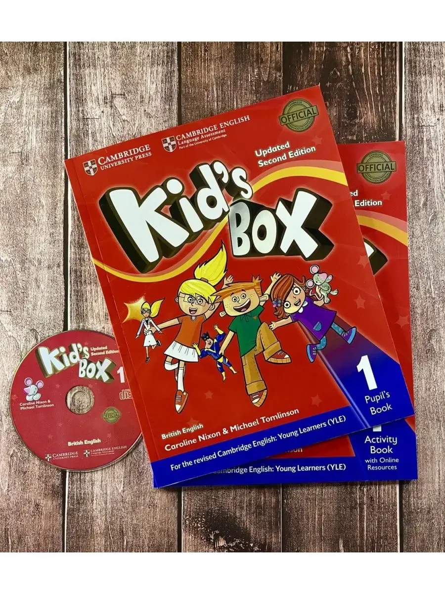 MP Books Учебник Kid'S Box 1 + Диск /Английский Язык Для Детей