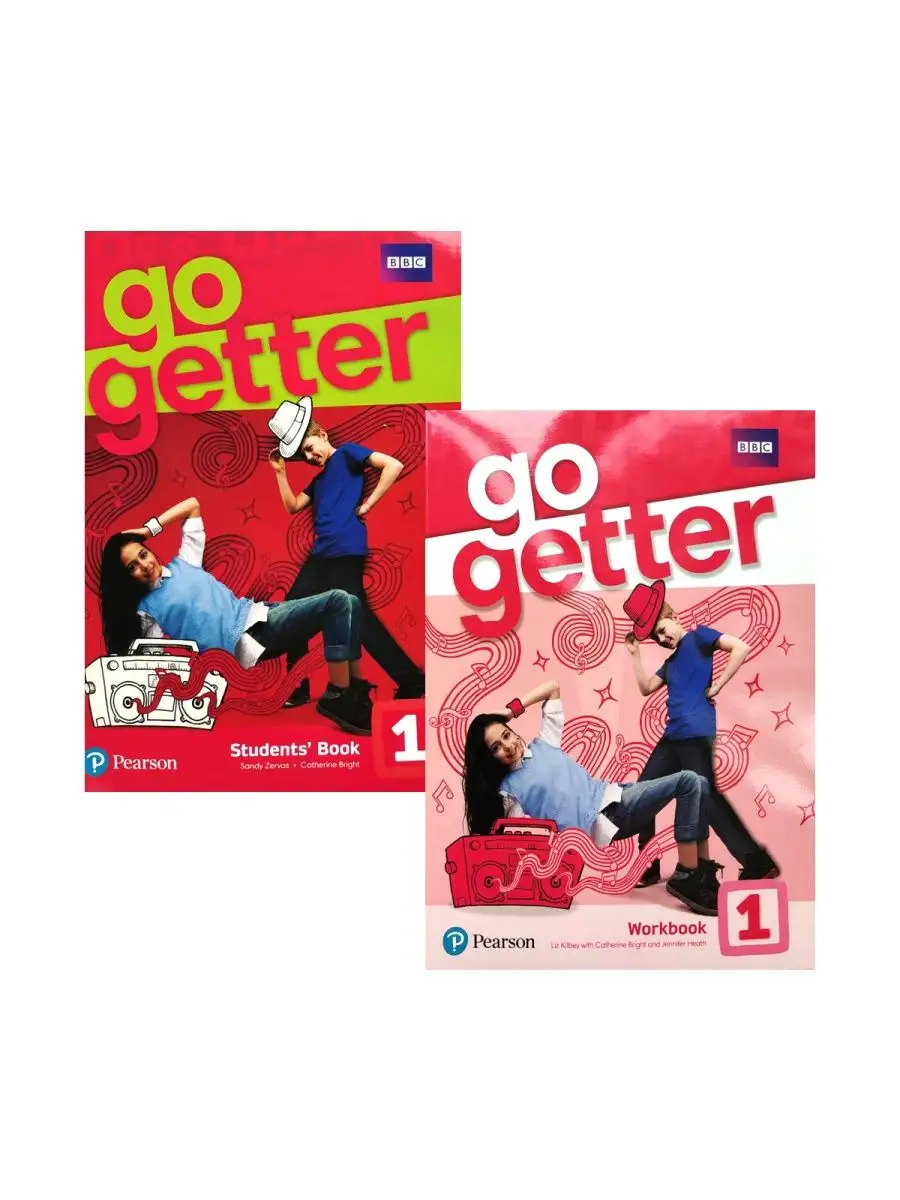 Комплект Go Getter 1 Students Book + Workbook +CD Pearson купить по цене 1  067 ₽ в интернет-магазине Wildberries | 153983951