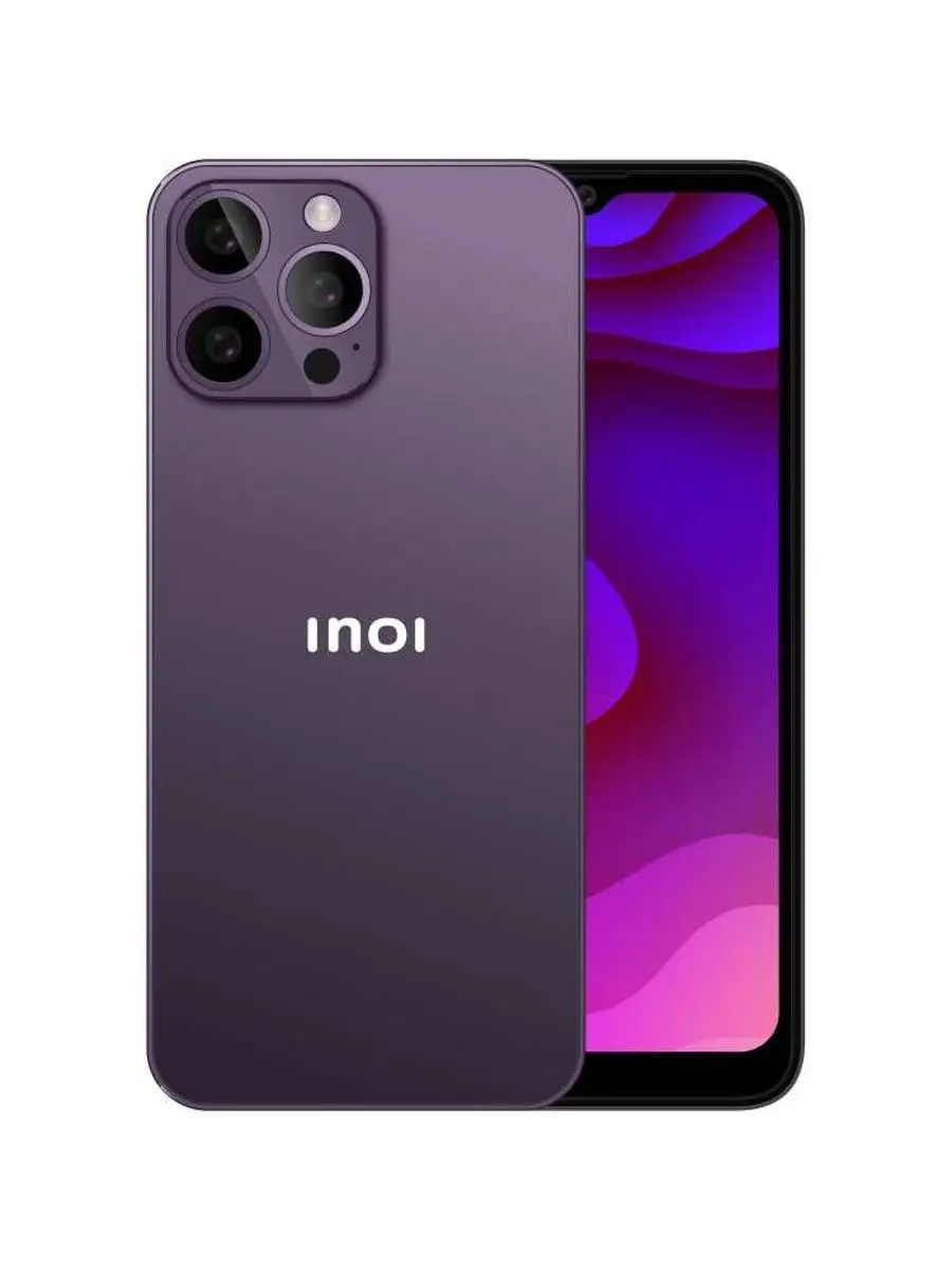 Смартфон A72 4 128 GB NFC Deep Purple INOI купить по цене 6 185 ₽ в  интернет-магазине Wildberries | 154225237