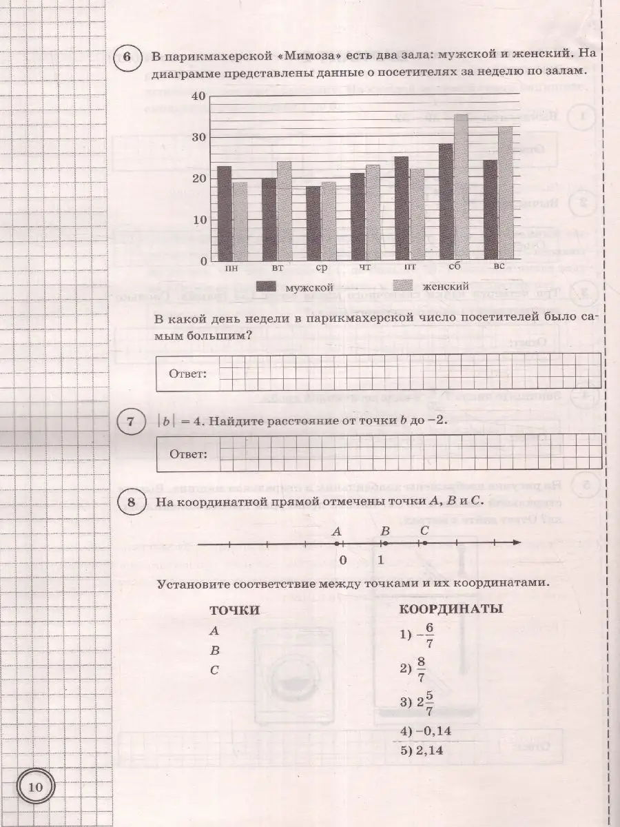 ВПР Математика 6 класс. 25 вариантов. ФИОКО. ТЗ. ФГОС НОВЫЙ Экзамен купить  по цене 13,53 р. в интернет-магазине Wildberries в Беларуси | 154247564