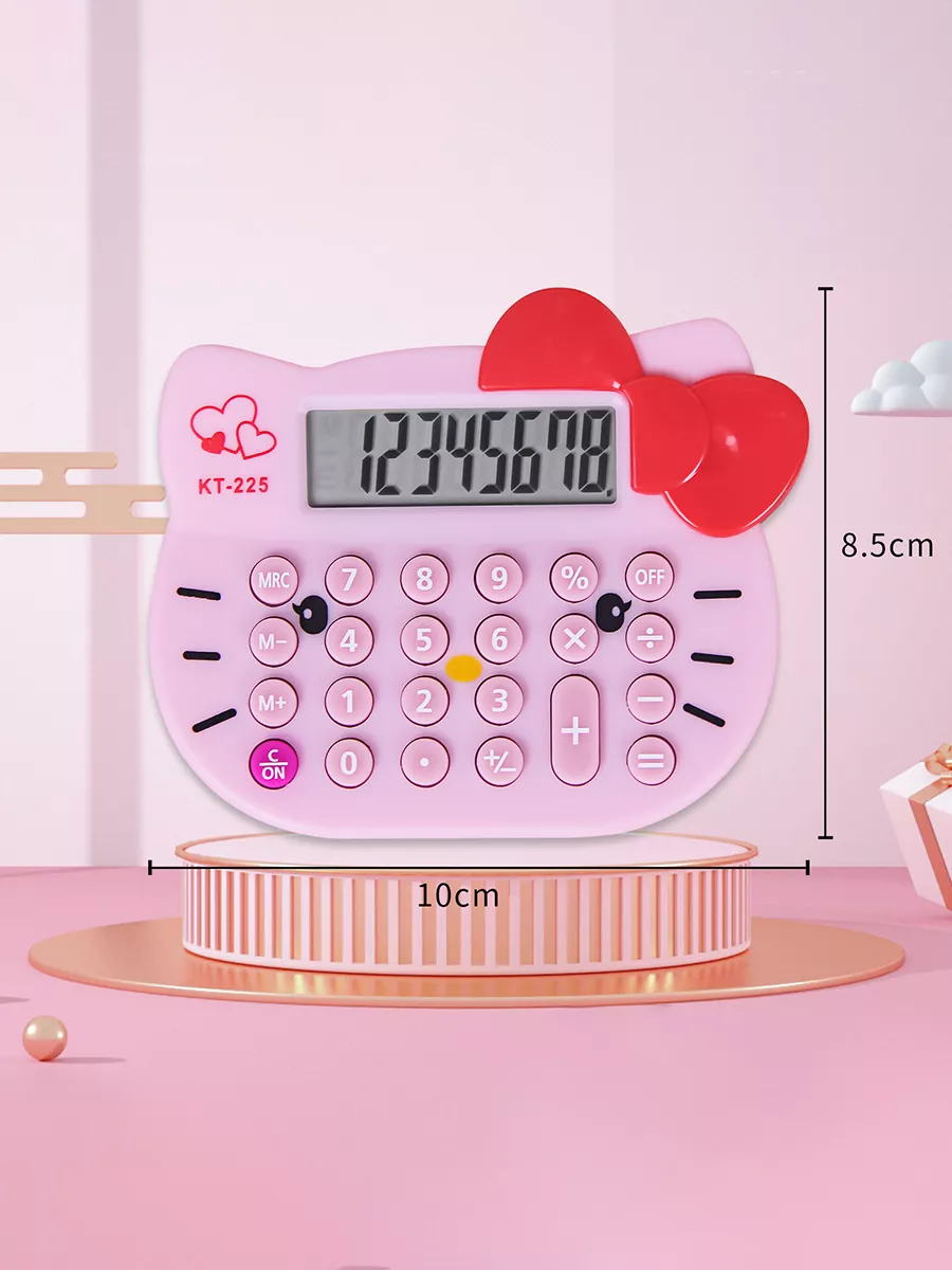 Калькулятор с Хеллоу Китти детский Hello Kitty купить по цене 457 ₽ в  интернет-магазине Wildberries | 154474580