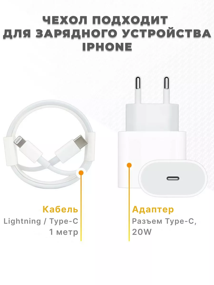 Чехол для зарядки и кабеля от телефона защитный силиконовый Case_Lav купить  по цене 91 500 сум в интернет-магазине Wildberries в Узбекистане | 154829754