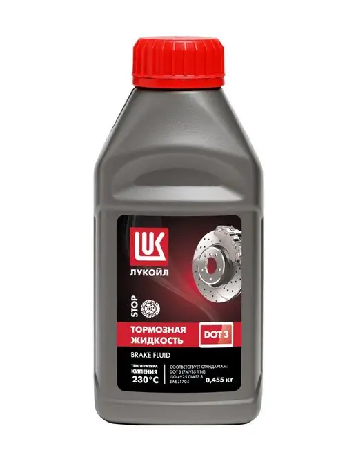 Лукойл (Lukoil) Тормозная жидкость Лукойл ДОТ-3 (0,455)