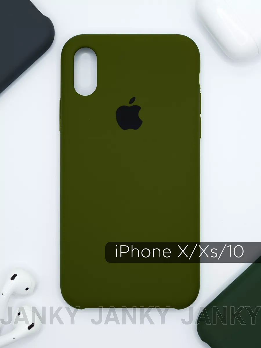 Janky Чехол на iPhone X, Xs, 10 с яблоком