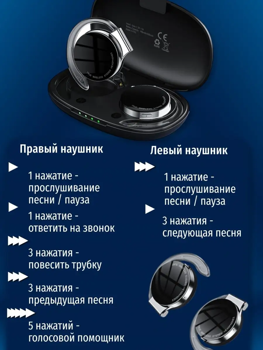 Спортивные Bluetooth-наушники F2 Tws с шумоподавлением Alex Bob купить по  цене 73,80 р. в интернет-магазине Wildberries в Беларуси | 155530065