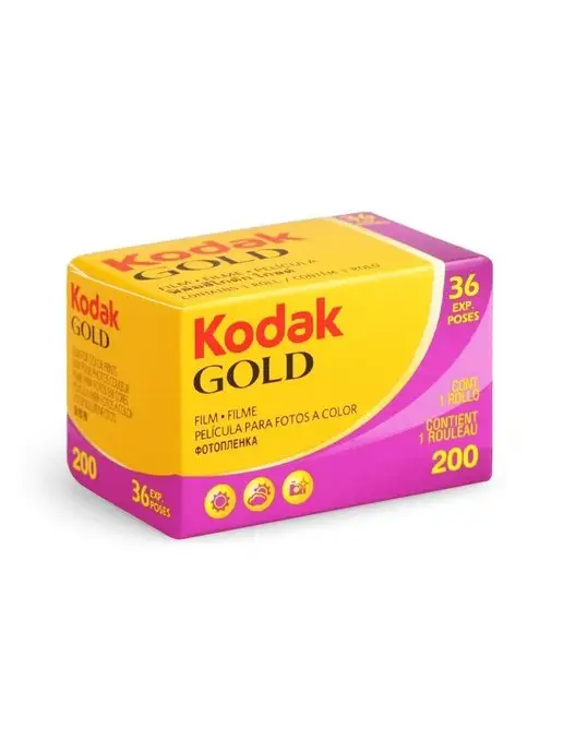 Kodak Фотопленка gold цветная 35мм 36 кадров