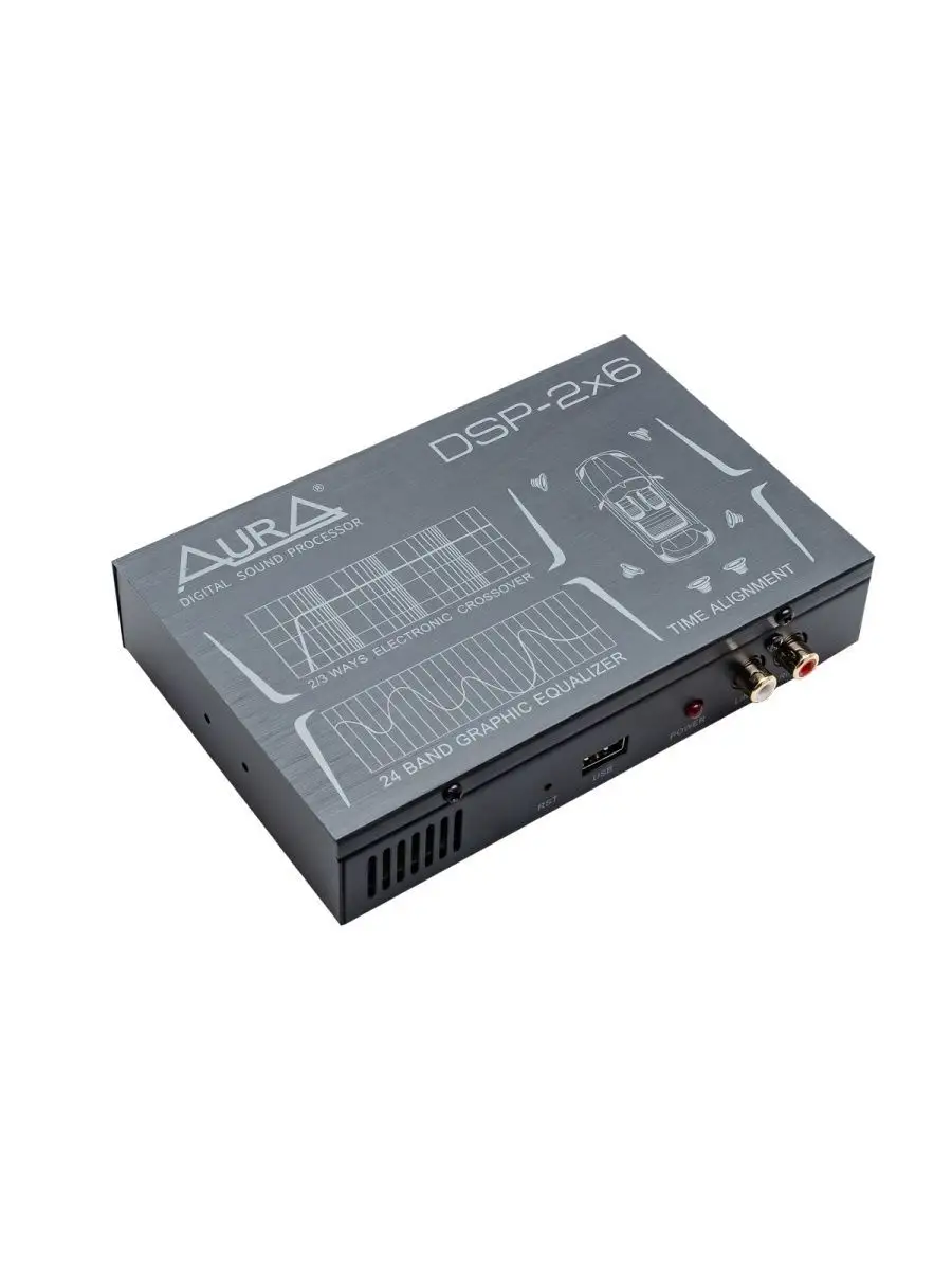 AurA Sound Equipment Внешний звуковой процессор Aura DSP-2×6 / Bluetooth