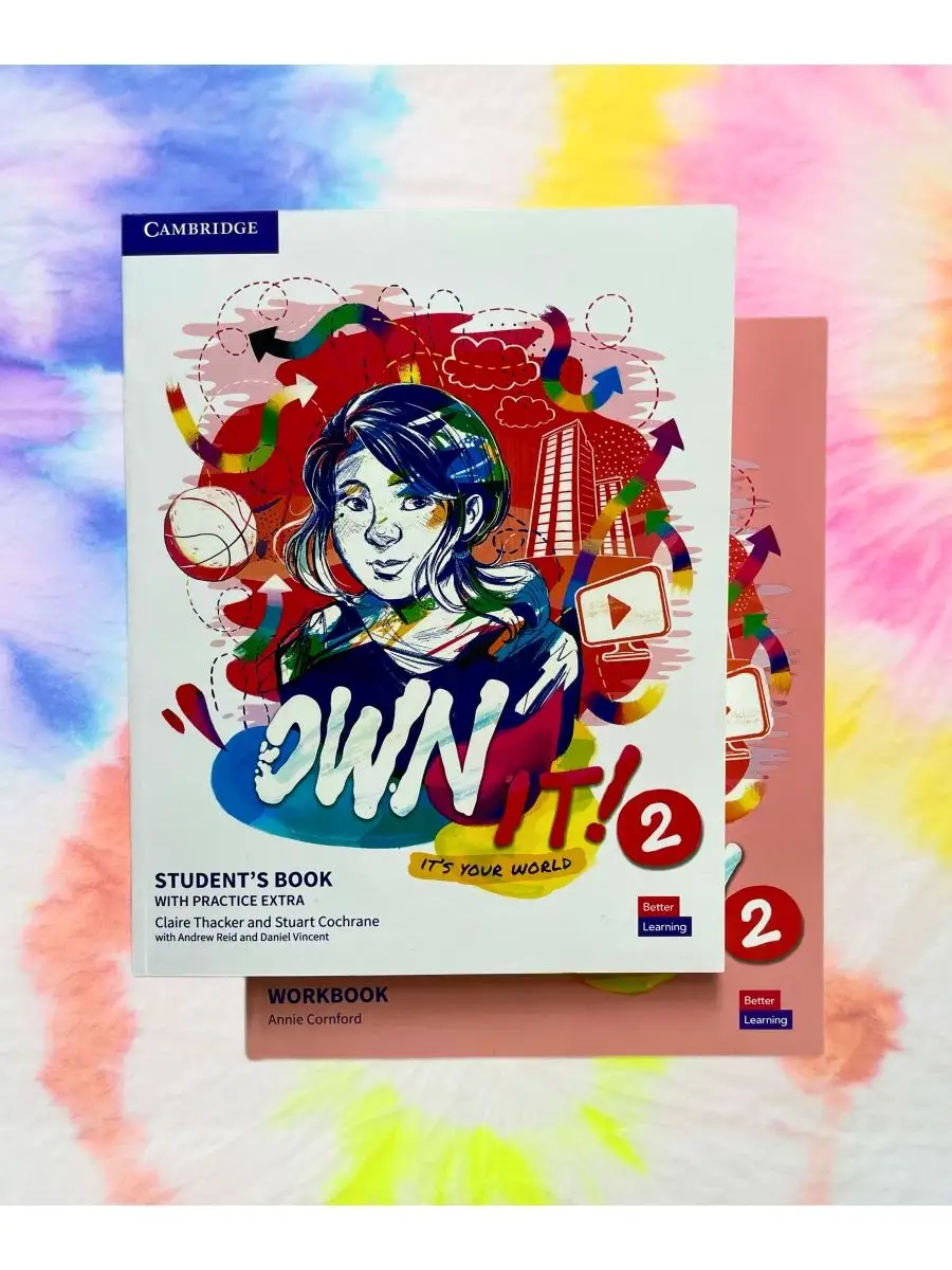 Комплект Own It 2. Учебник, Рабочая тетрадь + Код Для детей MP-Книга купить  по цене 880 ₽ в интернет-магазине Wildberries | 155878989