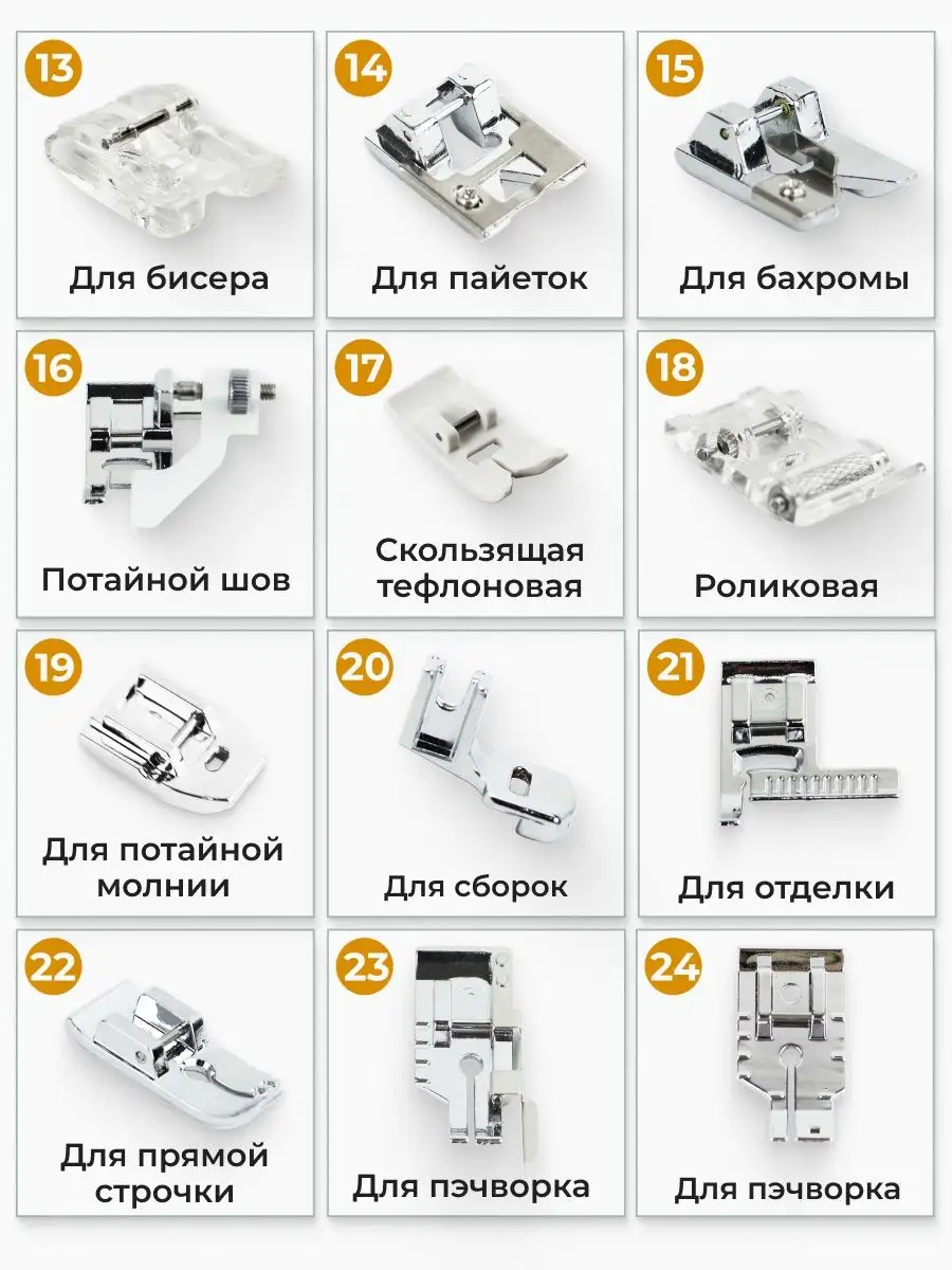 Лапки для швейных машин купить по самым низким ценам | Москва