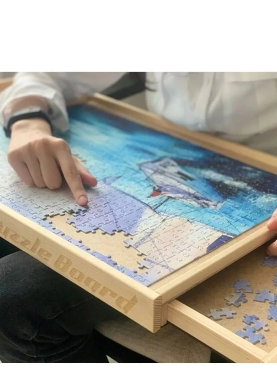 Стол коврик доска для пазлов PuzzleBoard Puzzle board купить по цене 0 ₽ в  интернет-магазине Wildberries | 155908752