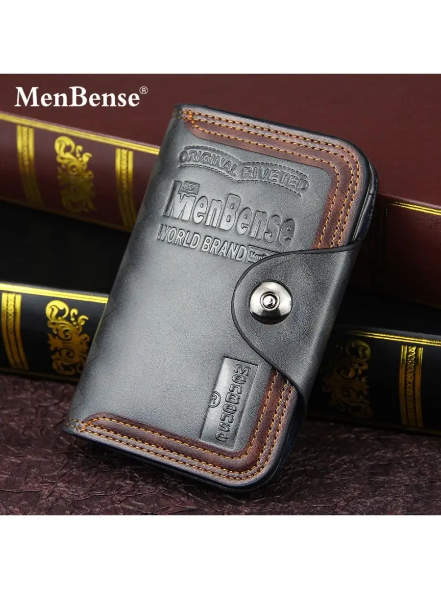 Кошелек MenBense купить по цене 405 ₽ в интернет-магазине Wildberries |  156076136