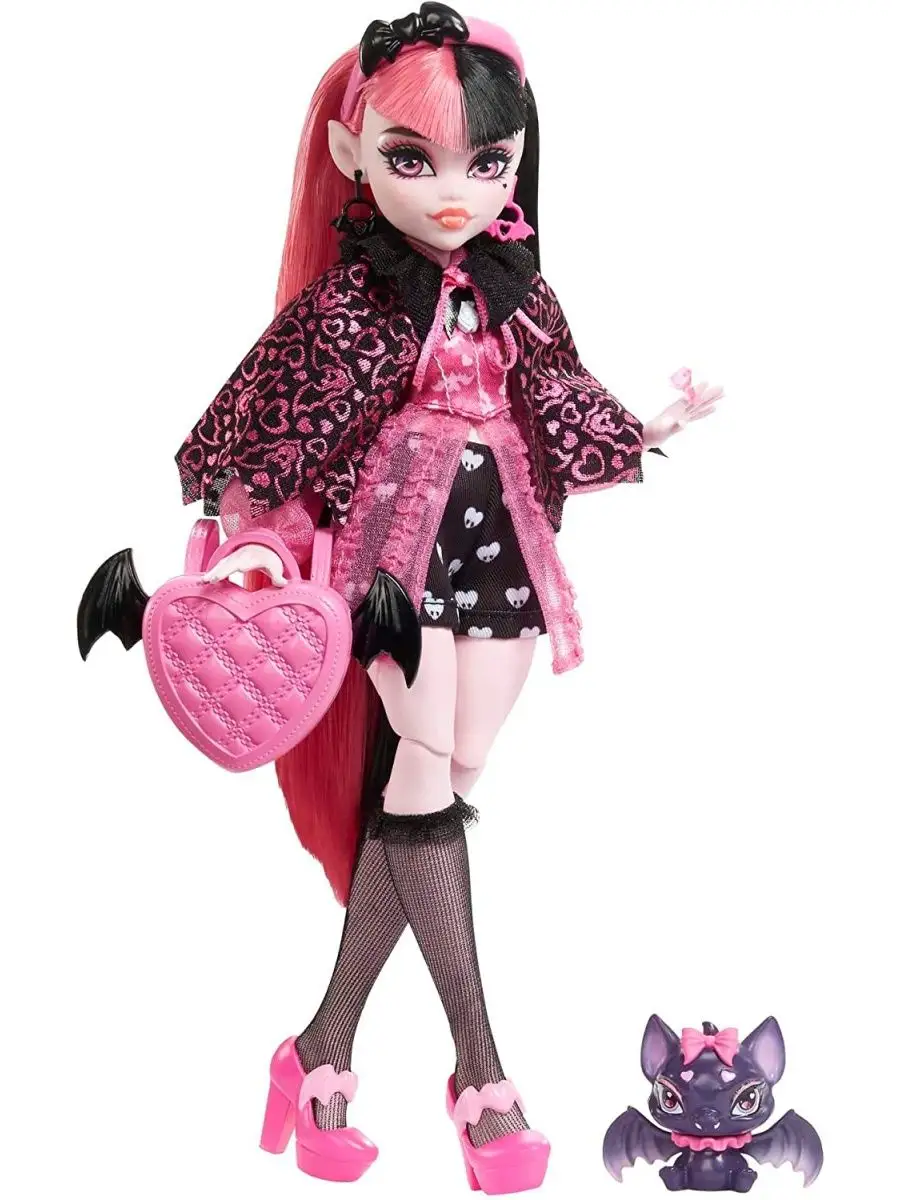 КУКЛА МОНСТР ХАЙ ДРАКУЛАУРА Monster High купить по цене 3 389 ₽ в  интернет-магазине Wildberries | 156324563