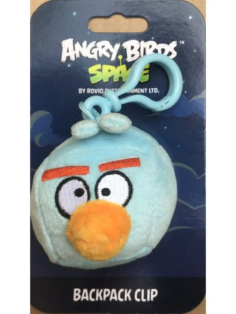 Angry Birds Space мягкая игрушка брелок для детей купить по цене 225 ₽ в  интернет-магазине Wildberries | 156492946