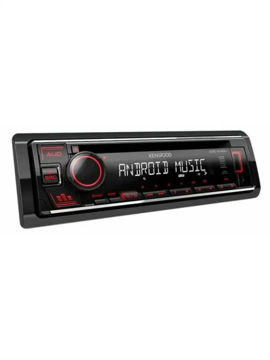 Kenwood Автомагнитола CD KDC-1040U 1DIN 4x50Вт