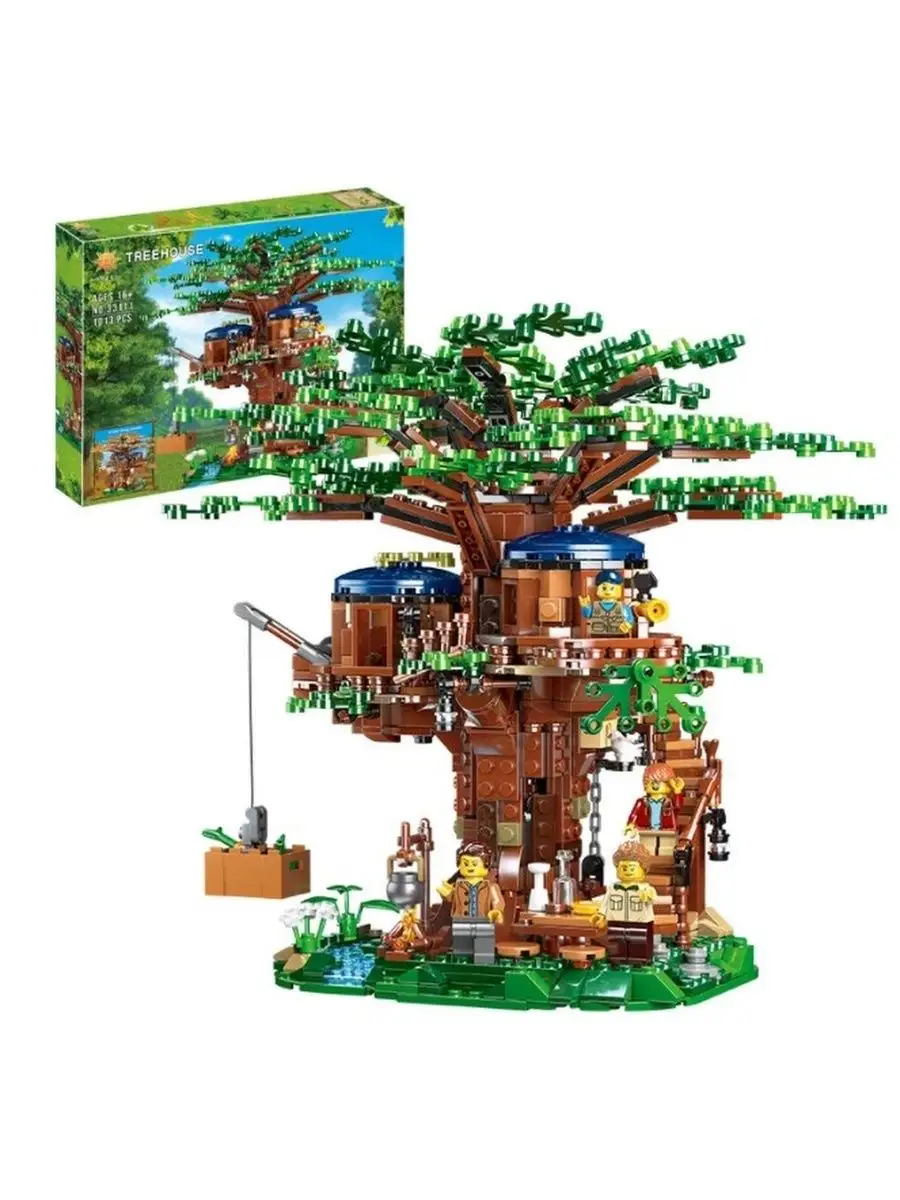 Конструктор LEGO Minecraft Современный домик на дереве (21174)