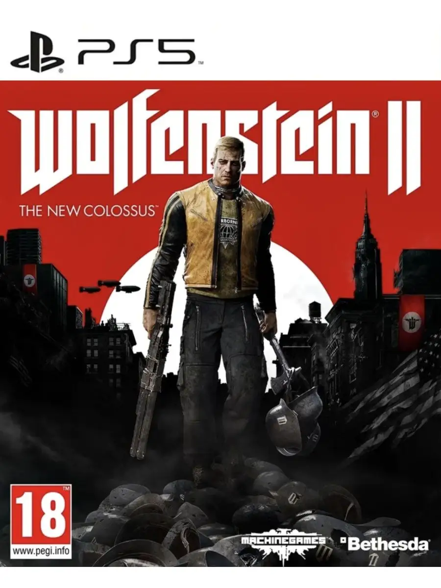 Игра Wolfenstein II The New Colossus для Sony PS4 PS5 PlayStation купить по  цене 118,13 р. в интернет-магазине Wildberries в Беларуси | 156686221