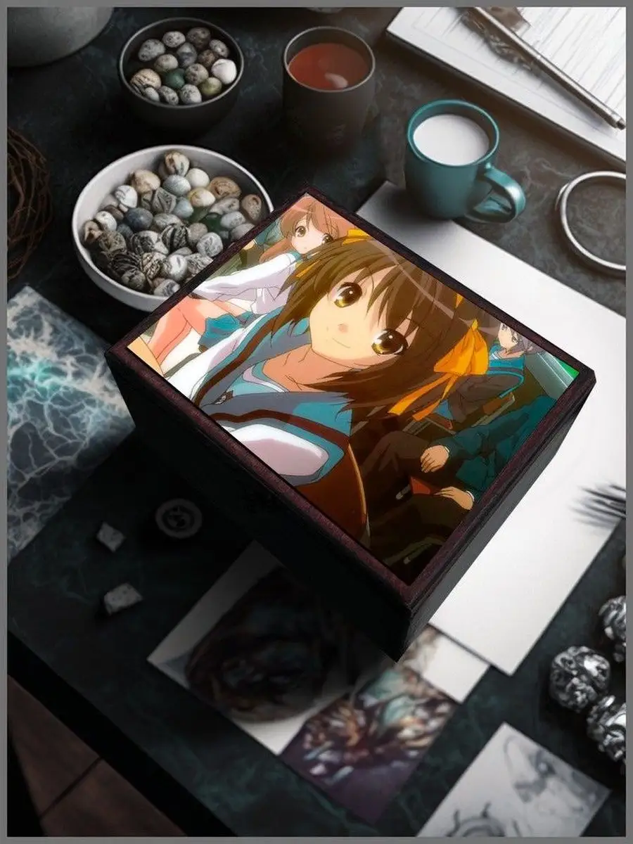 Аниме The Melancholy of Haruhi Suzumiya меланхолия харухи Creative Land  купить по цене 364 500 сум в интернет-магазине Wildberries в Узбекистане |  157820192