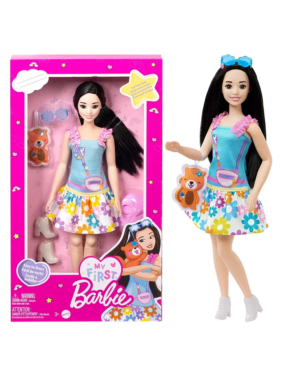 Кукла Барби My First 35 см, гибкое тело Barbie купить по цене 780 200 сум в  интернет-магазине Wildberries в Узбекистане | 158030747