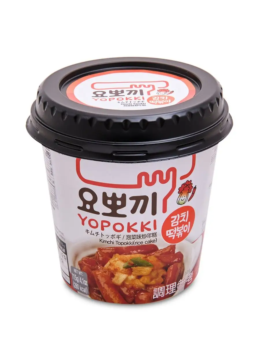 Nongshim Клецки из рисовой муки ТОПОККИ с кимчи, 115г