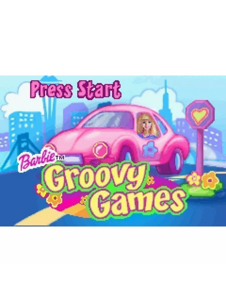 Игра GBA Захватывающие игры барби Barbie Groovy Games GBA Картридж