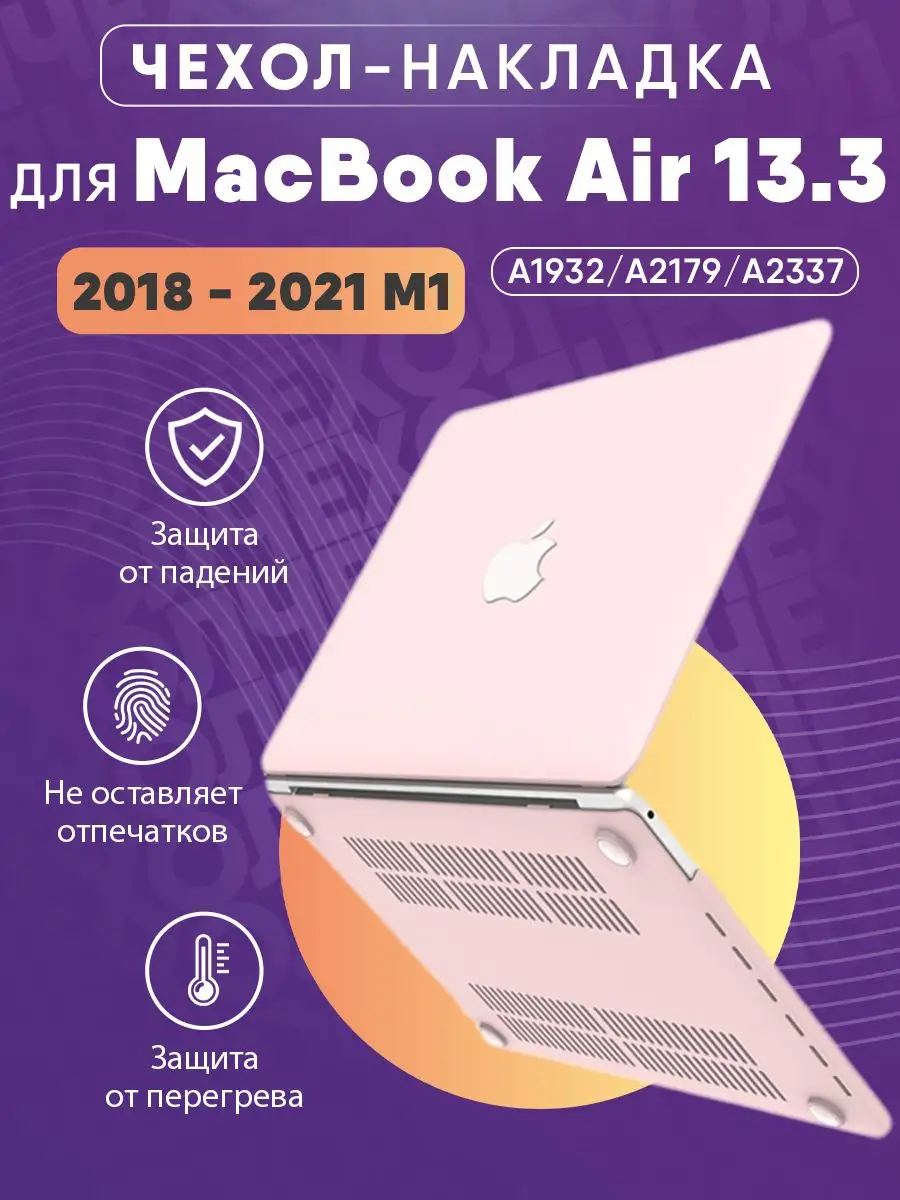 Чехол накладка MacBook Air 13 2018-2021 Shark Device купить по цене 639 ₽ в  интернет-магазине Wildberries | 158741509