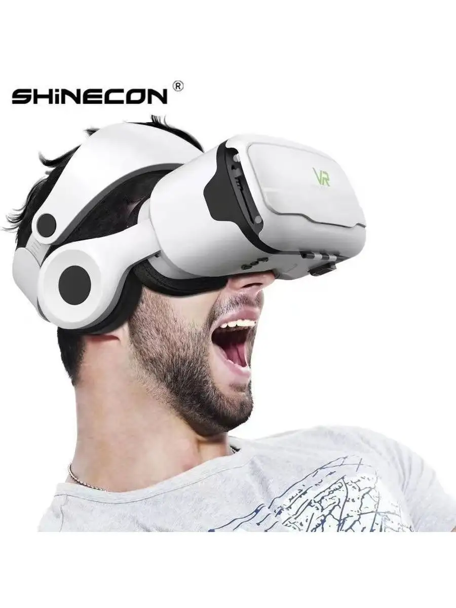 Игровые 3D очки виртуальной реальности для смартфона G02EF Shinecon umi  купить по цене 249,05 р. в интернет-магазине Wildberries в Беларуси |  159604862